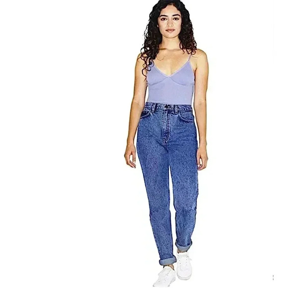 Vintage American Apparel Mom Jeans New Deadstock - Picture 1 of 16